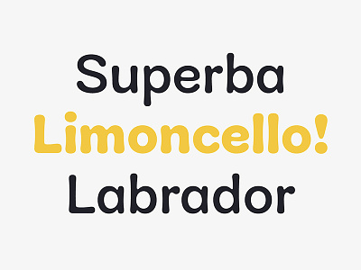 Cobbler Typeface alphabet font specimen type typeface typography yellow