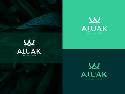 Aiuak logo - minimal logo dribbble 99designs a b c d e f g h i j k l m n au logo beauty brand branding cosmetics creative design dribbble ecommerce fiverr flat haircare identity logo logo designer minimal minimalistic skincare