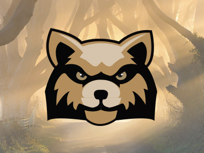 Another Fight Logo background bear illustrator logo vector wallpaper wolf
