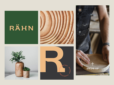 Rähn brand identity