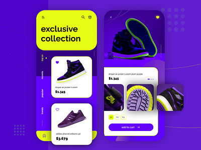 shoe store app dailyui dailyuichallenge ecommerce app figma ui uidesign