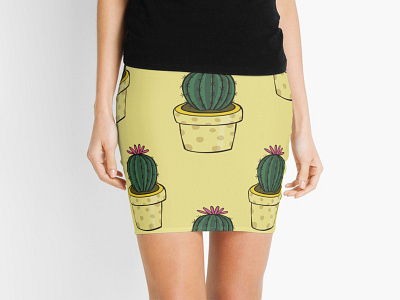 Cactus - Buy Mini Skirt 3d animation branding buy cactus graphic design logo motion graphics new shop trend ui