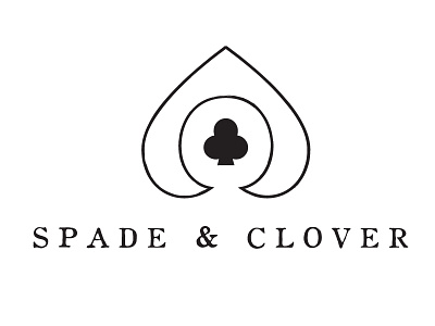 Spade & Clover clover garden green logo spade