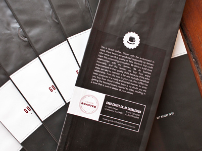 Coffee Bags bags black charleston coffee coffee bags good coffee hat roaster stamp tophat
