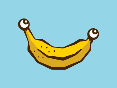 Cavendish Banana animation banana cavendish eyes gif hungry illustration musa