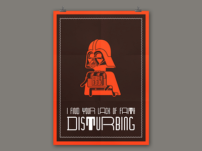 lord vader disturbs artwork burak beceren darkside darthvader design fanart graphic may the 4th poster starwars starwarsday