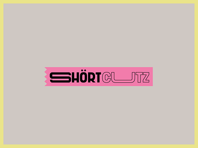 Shörtcutz logo amblem burak beceren cut emblem graphic design id letter logotype short shortcutz typography