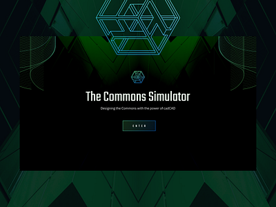 Commons Simulator app cadcad commons complex systems token website