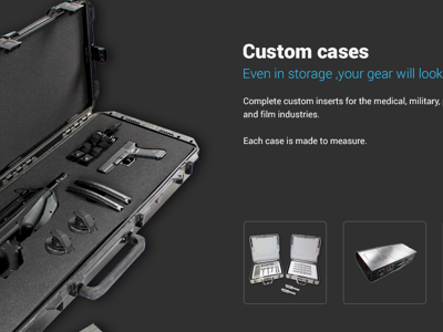 Custom cases cases custom cases engineering machines models movie storage weapons website