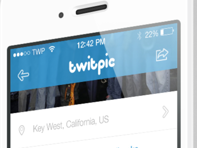 Twitpic Comments app design ios mobile twitpic twitter