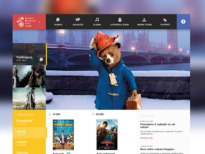 Paddington bear centre cinema culture education movie multimedia centre paddington slider website