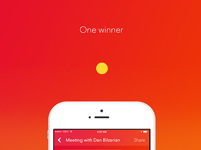One winner 30min app appointments ios landing page meeting mobile thirtymin