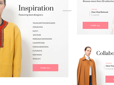 Inspiration brands clothing designer fashion resee website