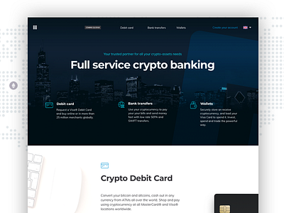 Full Service Crypto Banking