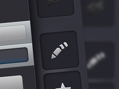 Drafts broken pencil button drafts icon ipad rhino