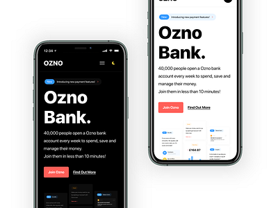 #concepts - Ozno Bank Mobile app bank design fintech mobile money product design ui user experience user interface ux