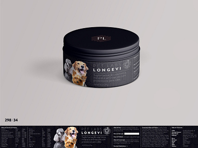 Pet Labs Longevi animal brand branding design graphic design package packaging zoo