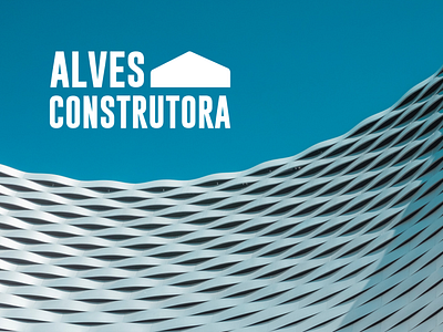 Alves Construtora art artwork brand brand design brand logo branding construction design design logo graphic design id id visual illustration logo logo design ui ux vector visual