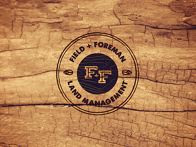 Field + Foreman Logo agriculture brand land management