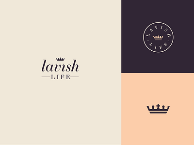 Lavish Life christian crown feminine lavish life logo