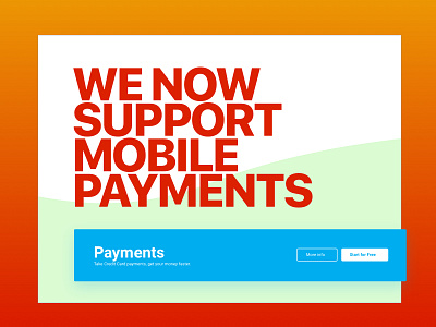 Mobile Payments Promo dashboard modal service bridge servicebridge user experience ux web app