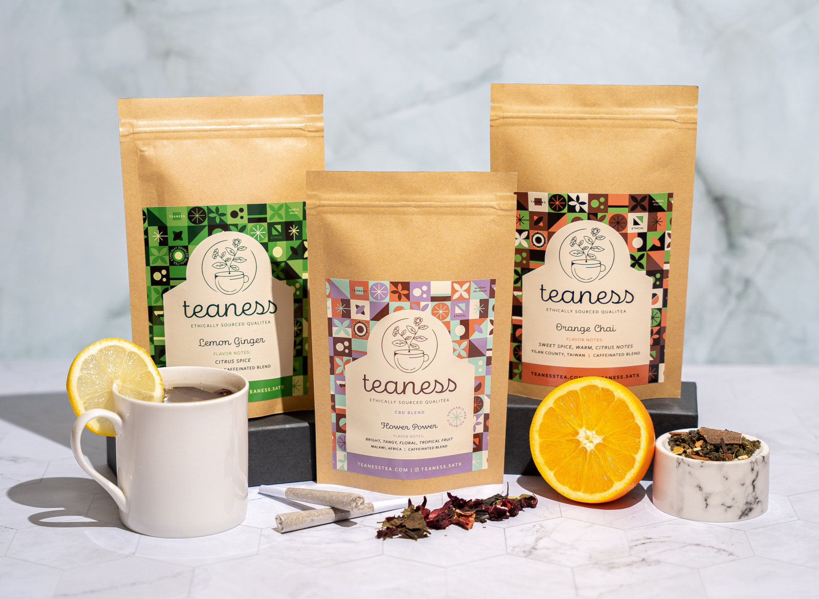 Teaness Packaging by Becca Kaiser on Dribbble