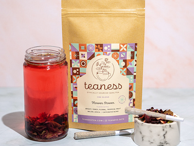 Teaness Packaging by Becca Kaiser on Dribbble