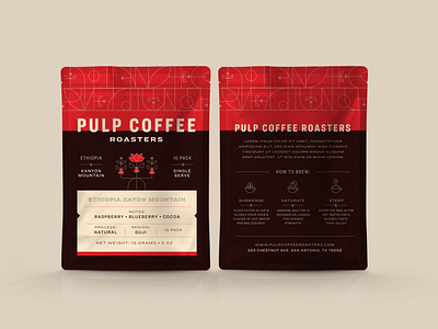 Pulp Coffee Concept 1