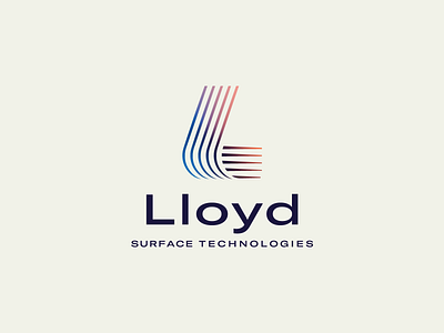Lloyd Surface Technologies Concept logo science surface tech technology