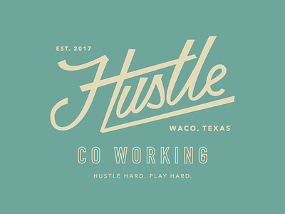 Hustle Type hustle lettering type
