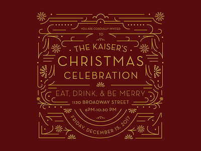 Christmas Party Invite