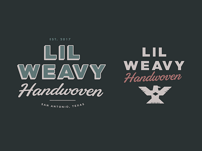 Lil Weavy Logo handwoven san antonio satx thunderbird weaving woven