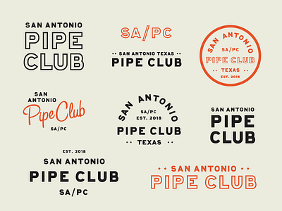 San Antonio Pipe Club Branding