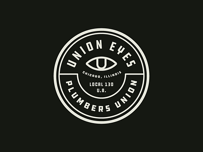 Union Eyes badge branding chicago cubs eye eyes logo