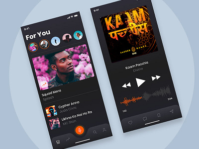 Sketch Music App Concept