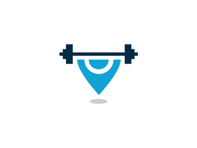 Hledamfitko.cz logo fitness geolocation gym workout