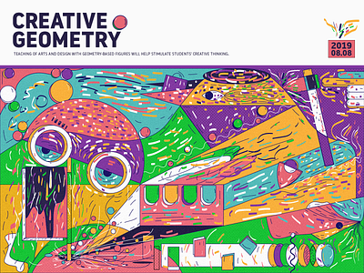 Creative Geometry 01 colors design illustration interface