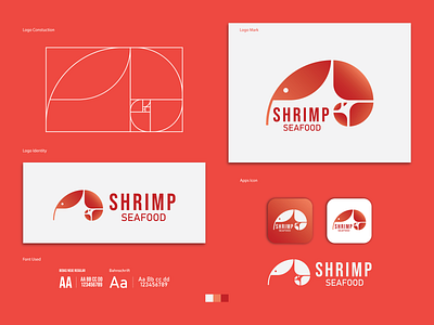 Shrimp logo design concept abstrack app art brand identity branding character design design gradient graphic design icon identity illustration illustrator logo logo design logo mark logo type product restaurant vektor