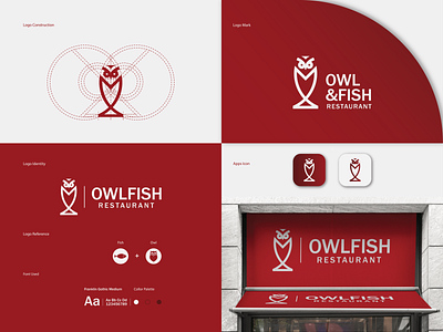 Owl and fish logo design concept | Branding app art brand design brand identity branding character design design fish graphic design icon identity illustration inspiration logo logo design logofolio minimal modern owl vektor