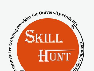 Skill Hunt Logo Watermark Version 2 typography