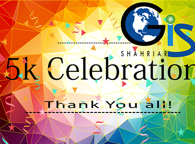 5K Celebration on Social Media Facebook platform 5k celebration graphic design