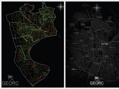 Road Network vector