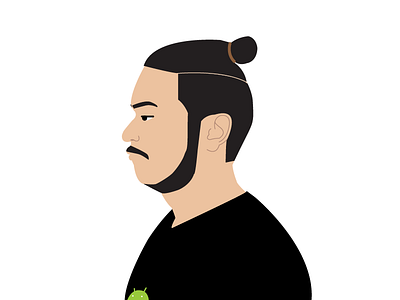 Rakeeb Avatar android avatar developer man bun