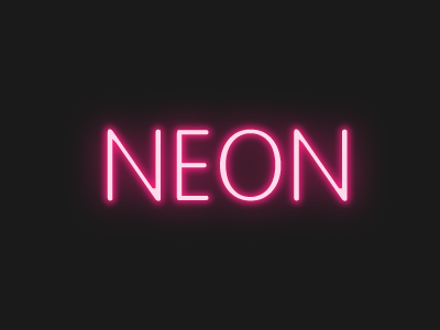 Neon by Nirvana Lama on Dribbble