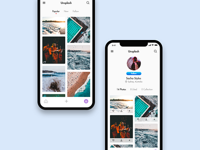 Unsplash Mobile App