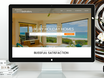 Luxury Accomodation Website needs a Redesign accommodation airbnb holiday homes holiday villa hotel luxury villa property listing property listings page travel vacation rental
