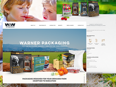 Web Design For a Packaging Company agriculture agriculture homepage agriculture website boxes environment website mesh bags packaging packaging company packaging designs packaging website pouches standup pouches