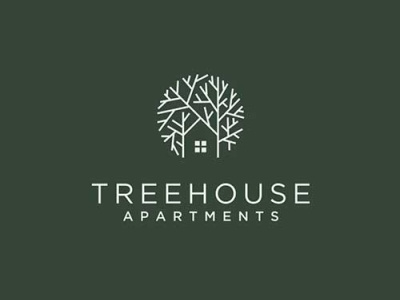 TREE HOUSE apartments branding design graphic design illustration logo motion graphics