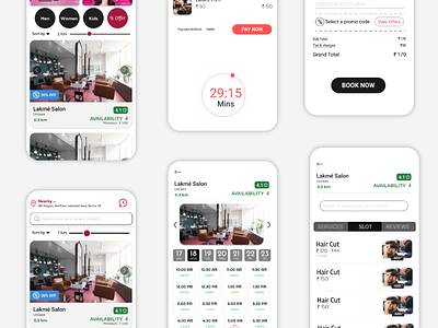 Salon Real-Time Appointment Booking App