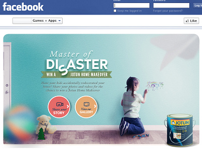 Master of Disaster Fb APP application contest facebook retouching